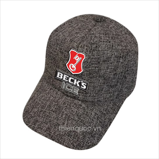 Nón lưỡi trai Beck's ice xám