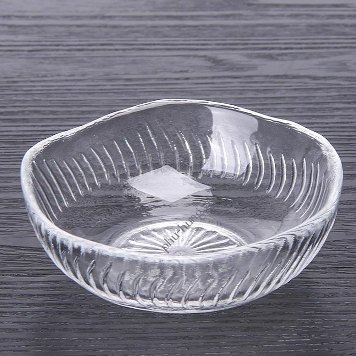 Chén thủy tinh kiểu sóng nhỏ