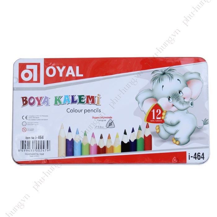 Hộp bút màu Oyal