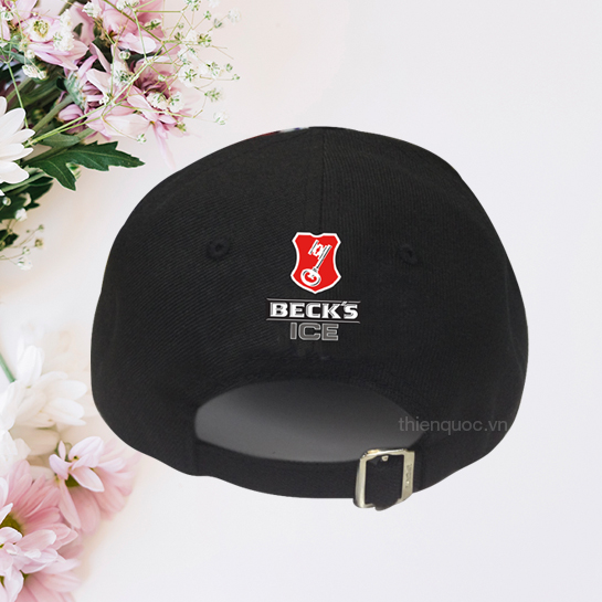 Nón lưỡi trai Beck's ice đen