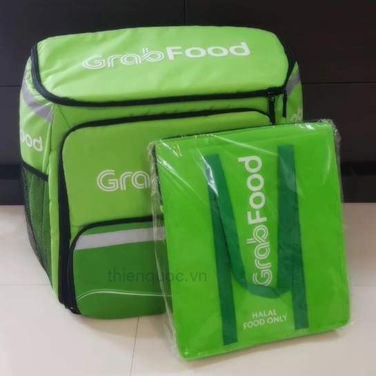 Túi giữ nhiệt giao hàng Grabfood