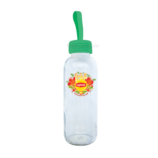 Bình nước thủy tinh Lipton
